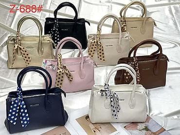 muška torba: Ženska torba Z-688 - Elegantna ručna torba sa kratkim duplim ručkama — 3