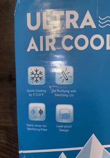 klima za baste kafica: Prenosni ultra vazdušni hladnjak USB ventilator za hlađenje ovlaživač — 8
