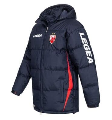 crvena zvezda ranac: Legea, zimska jakna fudbalskog kluba Crvena Zvezda Vel. S i M Nove — 2