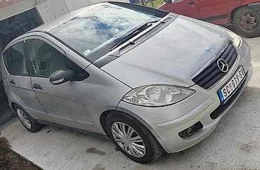Used Cars: Mercedes-Benz A-klasa (W169) – 5 vrata, srebrna boja Glavne — 1