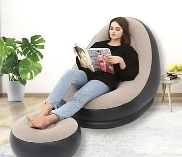 Na duvanje fotelja sa tabureom – udobna lounge garnitura za opuštanje