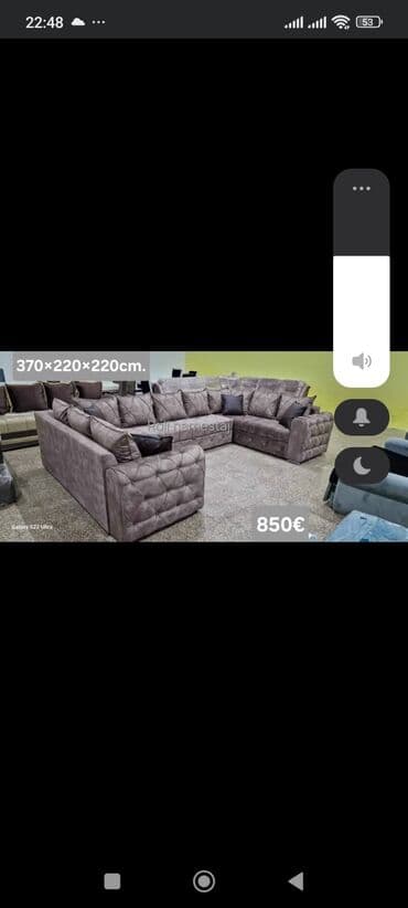 nove ugaone garniture ruma: Ugaona garnitura sa MEMO PENOM ležajem i prostorom za odlaganje. - — 13