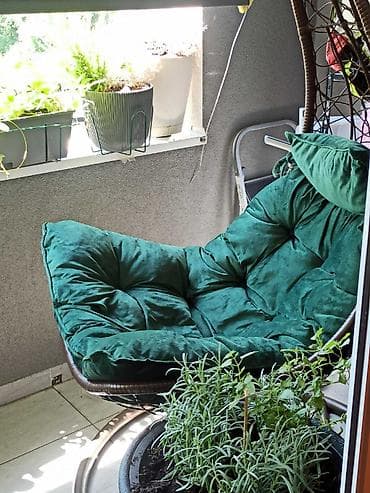 mikrometar za rupu: LUX KVALITET - GNEZDO jastuci i sedalice za LJULJAŠKE POLU JAJE — 8