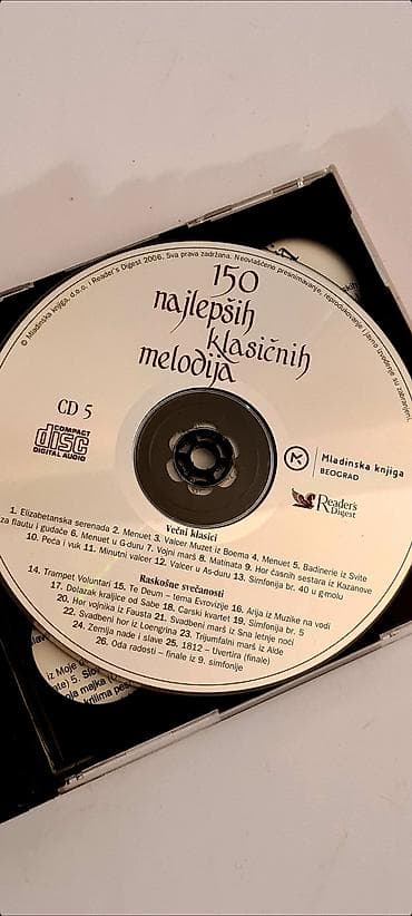 magični pingvini: ☆ Na prodaju 150 najlepših klasičnih melodija – komplet 6 CD sa — 4