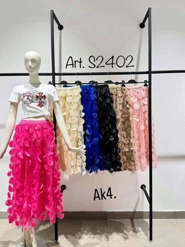 kompleti za zene sako i pantalone: 2XL (EU 44), Midi, color - Pink — 1