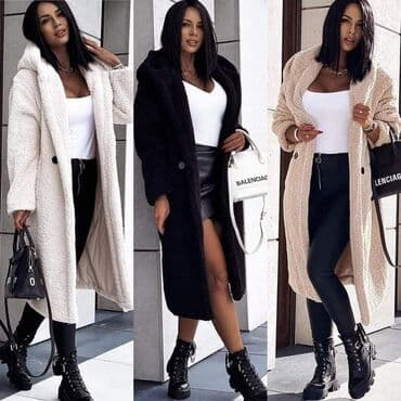 amisu teddy coat: 4400 dinara teddy sa kapuljačom — 1