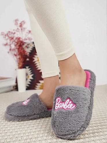 Ženska obuća: Papuče 38, bоја - Siva — 2