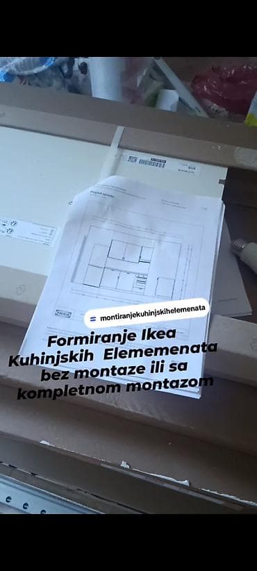 ikea ormari za terasu: Formiranje Ikea Kuhinjskih elemenata sa ili bez montaze kao i ostalih — 4
