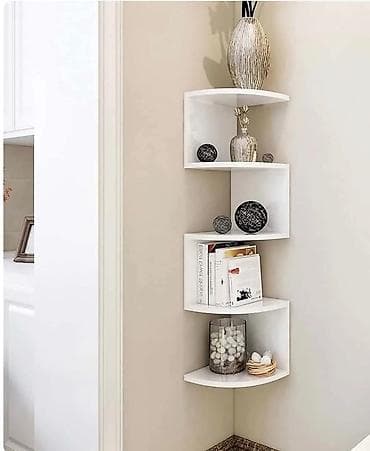 polovne ugaone garniture kragujevac: Ugaona zidna polica 2700 din Specifikacije: Boja: Bela Dimenzije — 1