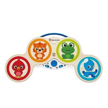 diznijeve price sa zvucnikom: Hape dvostrani bubanj – Baby Einstein drvena muzička igračka za — 1