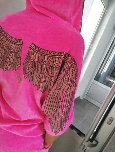 new yorker ves: Nobrand, M, Embroidery, color - Pink — 3