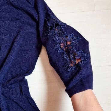 pantalone push up: L (EU 40), Jednobojni, bоја - Svetloplava — 3