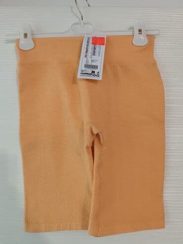 push up helanke: S (EU 36), color - Orange, Geometrical — 2