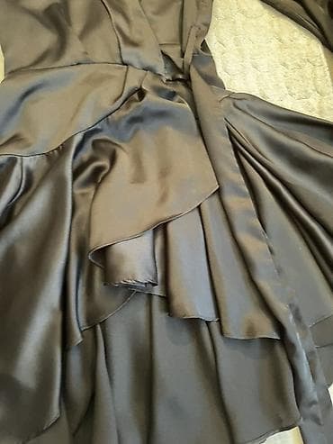 Haljine: Valentino haljina od svile – crna - Model: elegantna wrap/suknja na — 3