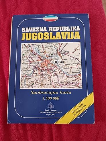 head worldcup rebels i.slr: Saobraćajna karta „Savezna Republika Jugoslavija“ – izdanje — 1