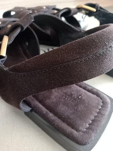 giuseppe zanotti sandale: Stradivarius ženske sandale - Model: ravne sandale sa pletenim — 5