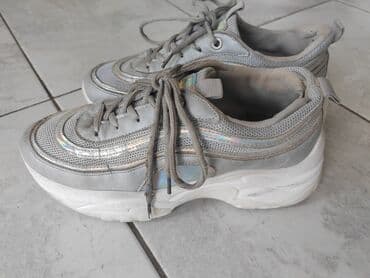 Ankle boots: 40, color - Grey — 1