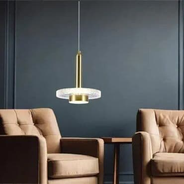 led zavese: Visilica, bоја - Zlatna — 2