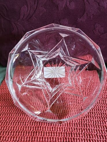 tegle: Bombonijera nova kristal,led kristal Belorusija. 90te. Bombonijera — 5