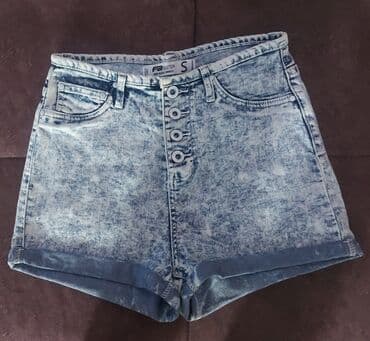 kozne helanke h m: S (EU 36), Jeans, color - Light blue, Single-colored — 1