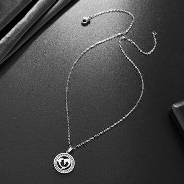 Privesci za nakit: Lancic - Delfini sa kristalima M2 - 316L Predivna ogrlica koja nikada — 2