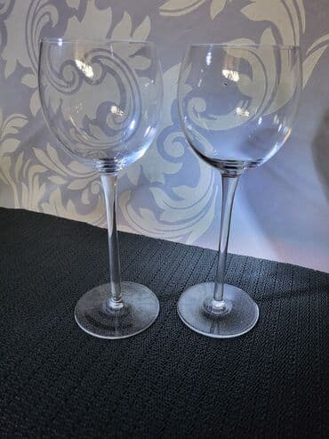 plastične čaše 0 2 cena: Case za vino Val Saint Lambert kristalno staklo 70te. Case — 1