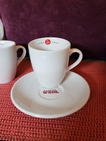 solje za caj: Solje nove,vintaz nemacke pun porcelan. Univerzalne velike — 5