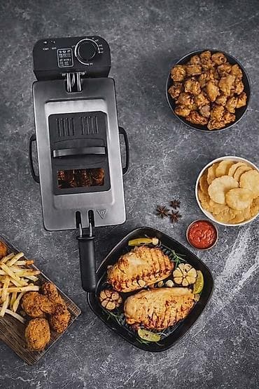 iphone 15 kopija: Friteza na ulje DSP 3L – 2000W, nerđajući čelik Prodajem novu DSP — 2