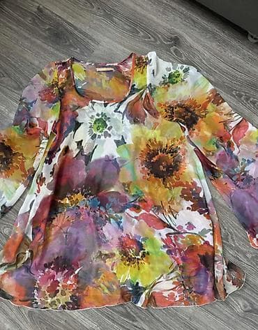 tech fleece 1:1: Prelep tanani kaftan za plažu sa širokim rukavima, S veličine — 4