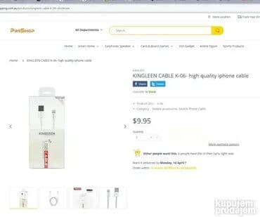 tastatura za smart tv: *** SUPER AKCIJA *** #2441 Visokokvalitetni kabl za iPhone - KINGLEEN — 3