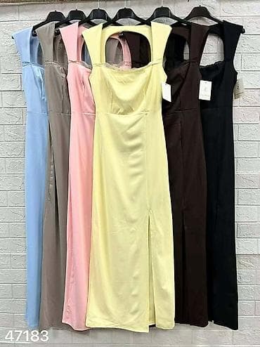 oversize haljine: Elegantna midi haljina u više boja - Kroj: uska silueta koja prati — 7