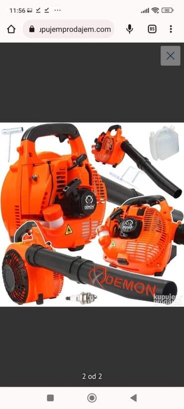 trofazni motor 4 kw cena: DEMON DUVAC LISCA Pokreće ga proveren dvotakni motor DEMON® Izuzetno — 1