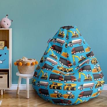 forma ideale kreveci za bebe: Lazy Bag – Kamioni, bageri i mašine za dečake (šifra: 051/1-270) — 1