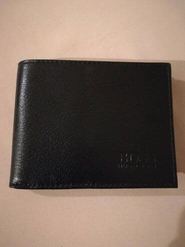 torbe sa cirkonima: Muški novčanik, Hugo Boss, Materijal: Koža — 4