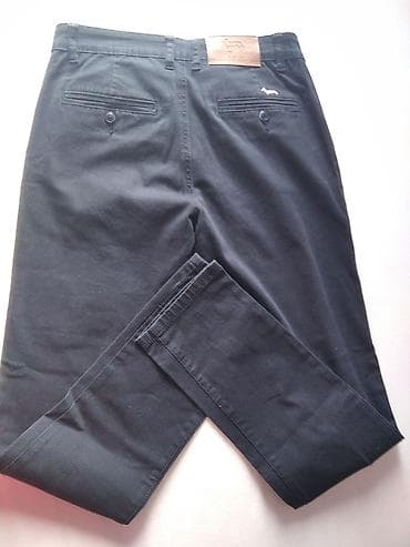 crop jakne: Teget muške pantalone – Harmon & Blaine 11 - Model: chino/pametne — 3