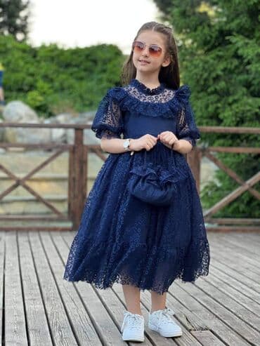 tiffany haljine za svadbu: Odmah dostupne haljinice za princezice od 5 do 10 godina u kompletu sa — 8