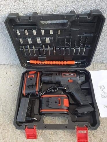 punjač akumulatora 12 24v: HITACHI Aku šrafilica/bušilica 36v + pribor + dve baterije 4500din — 3