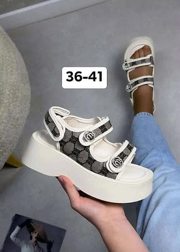 Ženske platform sandale, veličine 36–41. - Dizajn: sportsko-elegantne