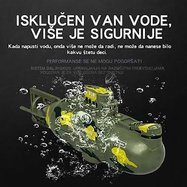 Autosedišta: Nova RC podmornica. Ima punjivu bateriju koja se puni preko USB kabla — 2