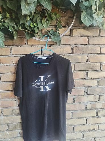zara coat: Men's T-shirt Calvin Klein, bоја - Crna — 2