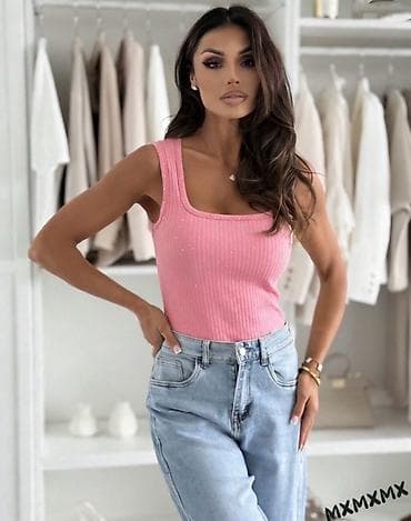 prsluk sa dva lica: Majice 1000 din dva kom 1800 din 
S M L — 4