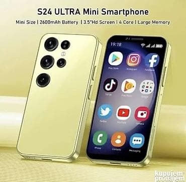 Kitchen Appliances: S24 ULTRA Mini Smartphone gs - Kompaktan mini telefon sa 3.5" HD — 1