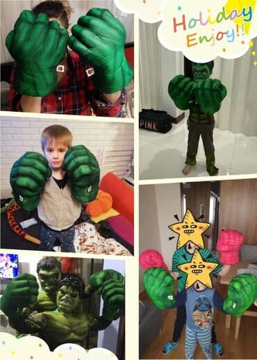 polovne haljine za devojcice: Cena 2100 din MARVEL velike bokserske rukavice Spider-Man i Hulk — 2