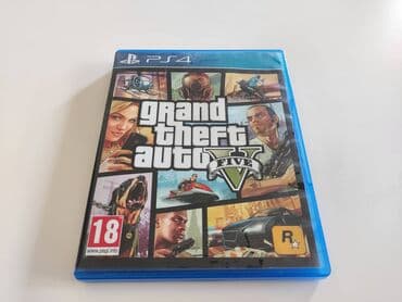 GTA 5 - PS4 igra Korišćena,očuvana,kao nova. Sa mapom Lako