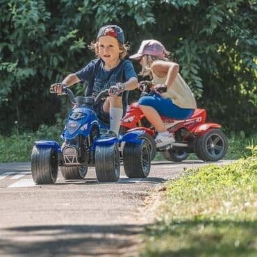 🟦QUAD na pedale 🟦 ️ ️KVAD️ četvorotočkaš na pedale sa sirenom na