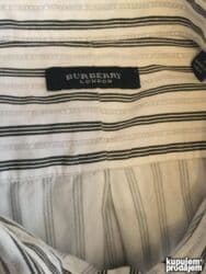 Ženska odeća: Košulja Na kratke rukave, L, Burberry, bоја - Bela, Pamuk — 2