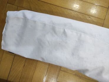 crno beli tech fleece: Muska jakna veličina XXL. Iz uvoza. Poluobim grudi 68, ramena 55 — 11