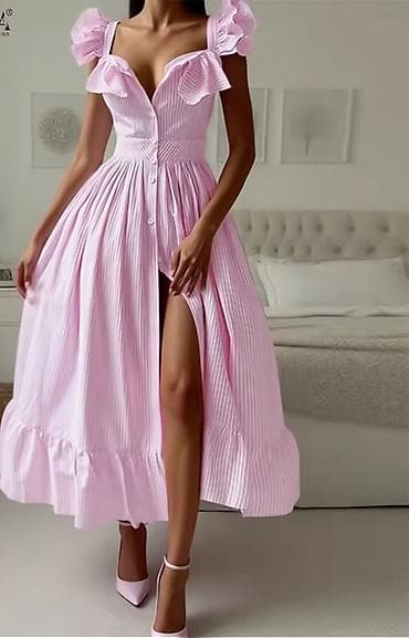 prologic odelo: ❤️Haljina na trešnje – midi dužina, romantičan kroj
✅2900 din — 9