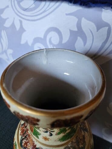 porcelanske solje za caj: Vaza, bоја - Šareno, Novo — 3