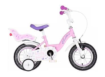 gucci papuce sa krznom: Bicikl kids Visitor Liloo 12" 8" V-brake, kontra, za visinu 95–115 cm — 2